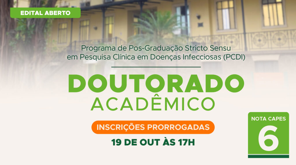 Doutorado Acadêmico 2027 do INI/Fiocruz abre inscrições